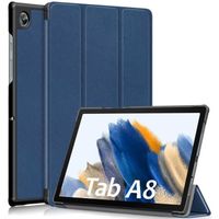 ebestStar ® pour Samsung Galaxy Tab A8 10.5 (2021) SM-X200 X205 - Housse PU SmartCase , Bleu Foncé