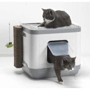 Maison De Toilette Pour Chat Auto Nettoyante Cdiscount
