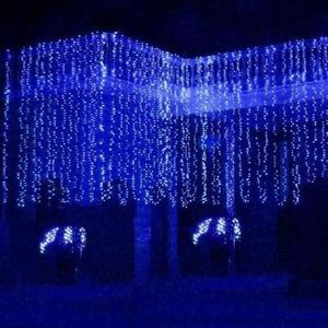 Guirlande Lumineuse Exterieure Bleue Achat Vente Pas Cher