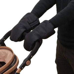 Rouge SONARIN Universel Poussette Gants,Poussette Protège Mains,Doux Chaud Coupe-Vent et Imperméable Gant,Hiver Antigel Gants 