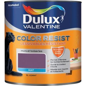 Promo Peinture Murs Et Boiseries Color Resist Dulux Valentine chez