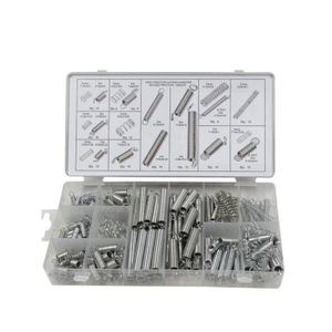 en spirale 200 pièces Set jeu Ressort de compression et ressort de traction assortiment Ressorts