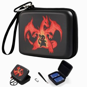 20% sur Pochette range cartes Taperso rouge pour carte pokemon magic motif  monster rond - Porte-cartes - Achat & prix