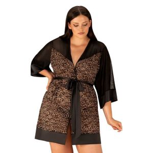 Nuisette Obsessive Coup De Classique Imprimé Zèbre - Animal Chic NEUF