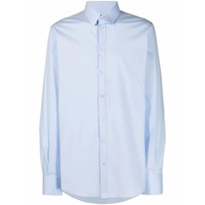 Shirt Dolce & Gabbana pour homme en coloris Bleu Homme Vêtements Chemises Chemises casual et boutonnées 