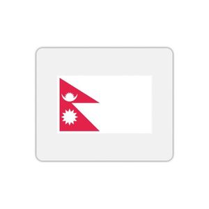 TAPIS DE SOURIS Tapis de souris rectangle imprimé drapeau népal
