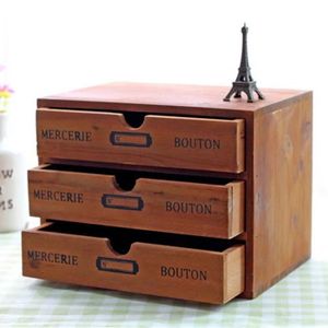 Rangement Maquillage Dans Boite En Bois Achat Vente Pas Cher