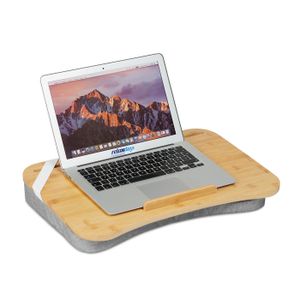 Plateau pour Ordinateur Portable en Bois avec Coussin : Confort et Polyvalence pour le Travail et le Divertissement