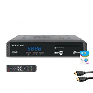 Premium X Récepteur Satellite Mini HD FTA 220S – DVB-S2, HDMI, USB, Full HD 1080p – Petit Premium X Récepteur Satellite Mini HD FTA 220S – DVB-S2, HDMI, USB, Full HD 1080p – Petit