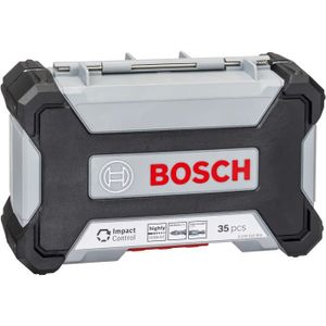 DOUILLE DE TOURNEVIS Bosch Professional 35 Pièces Coffret De Forets Á H