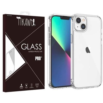 OnePlus 9 5G - Coque Souple Transparente + 2 Films écran en