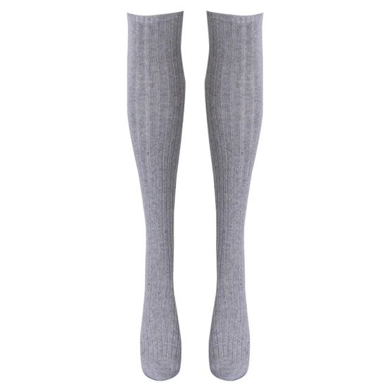 Guêtres Femme KGDUYC - Chaussettes Genou Noir - Hiver Chaud
