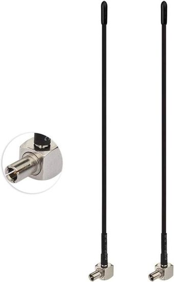 Bingfu Lot De 2 Antennes 4G LTE Intérieur TS9 3dBi – Compatible Huawei ZTE Netgear Nighthawk, Routeur MiFi Modem USB – Boost Signal Mobile