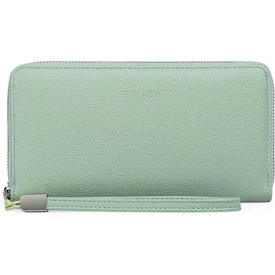 Portefeuille Femme GOIACII Grande Capacité – Cuir PU, RFID Blocage, 11 Cartes – Pochette Longue Porte-Monnaie - 2