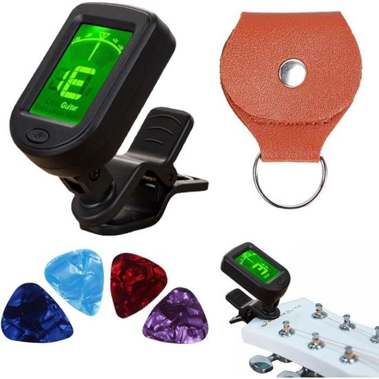 Accordeur Précis Scène Accordeur TIGER JT-12B Pour Guitare - Compact Et