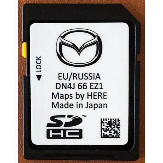 Carte SD GPS Mazda MZD Connect WIDESCREEN Europe 2020 (DN4J66EZ1) - CX5 - MX30