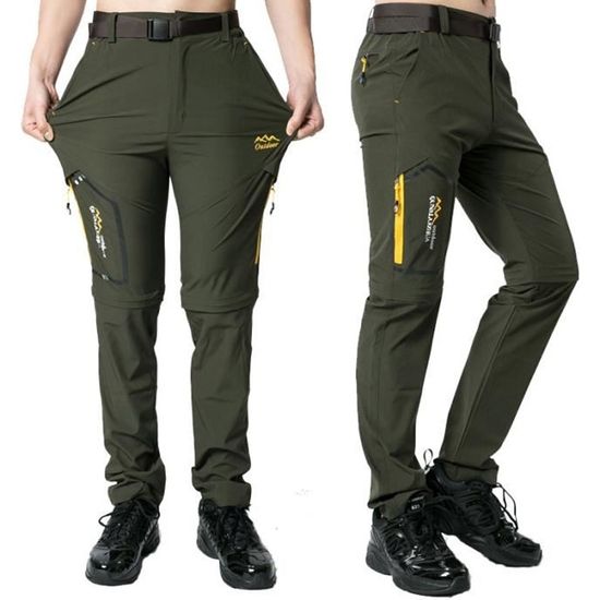 Pantalon Homme Softshell Impermeable Randonnee Pantalon Sport Exterieur Stretch Respirant Cdiscount Sport