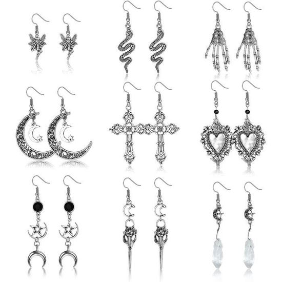 Lot Parure Paparazzi Argent - Boucles D'oreilles Et Collier Blockbuster - Neuf