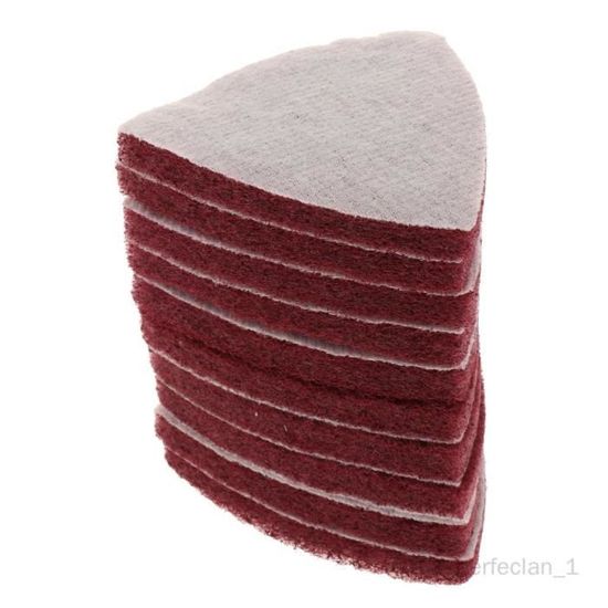 10PCS Papier Abrasif En Ponge Carre Pour Le Ponage Automobile