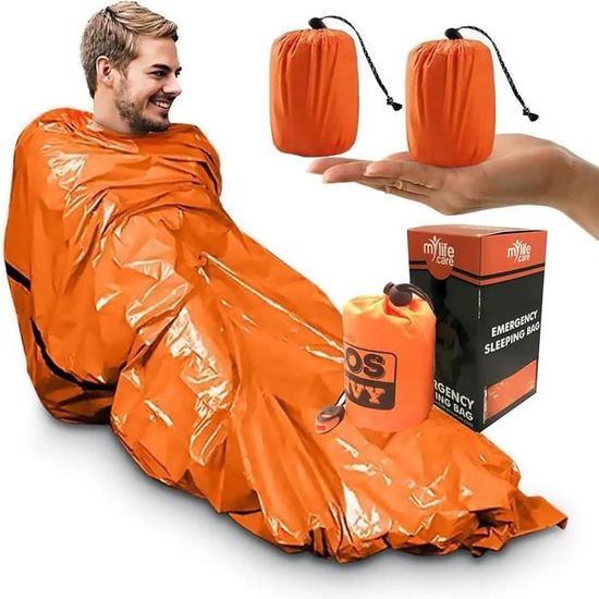 Sac De Survie BCB Orange - Abri Tout Temps - Urgence Bivouac