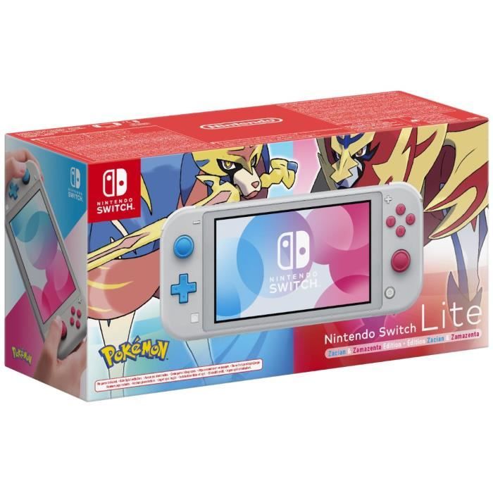 Console portable Nintendo Switch Lite • Édition Limitée Pokémon Zacian