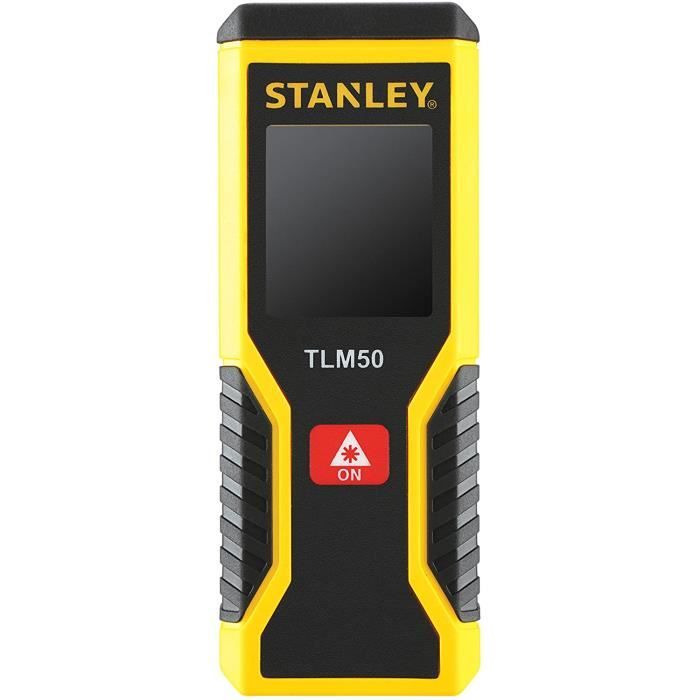 Télémètres Stanley STHT1-77409 TLm50 Télémètre mESURE LASER - PORTÉE de 15m - PRÉCISION : +--3mm - 2 FONCTIONS mesure Di 17339