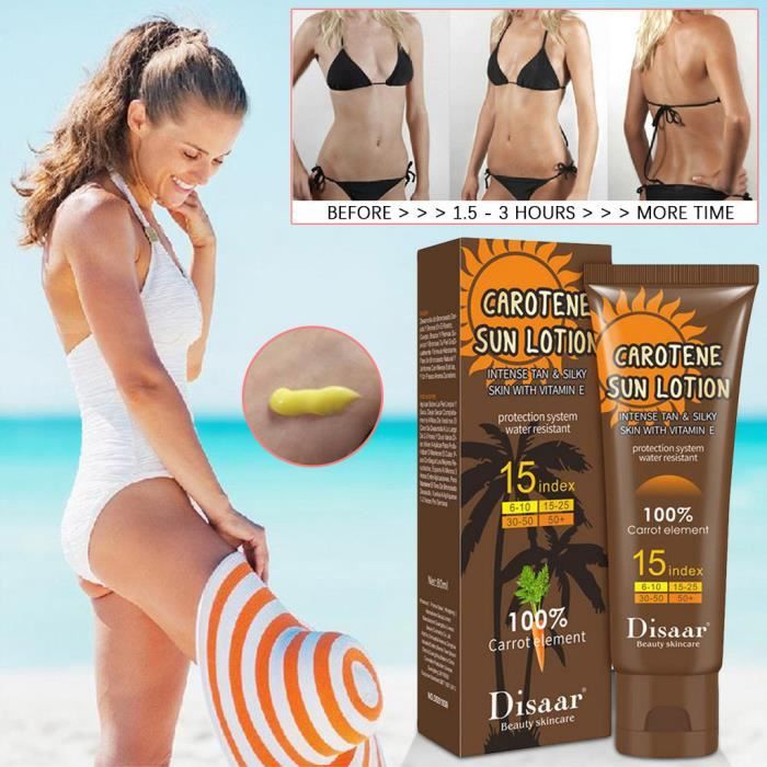 Crème de bronzage Nutrition de bronzage hydratante aide la peau aux coups de soleil aide au soleil 160ML FHU200519089_kandyfine