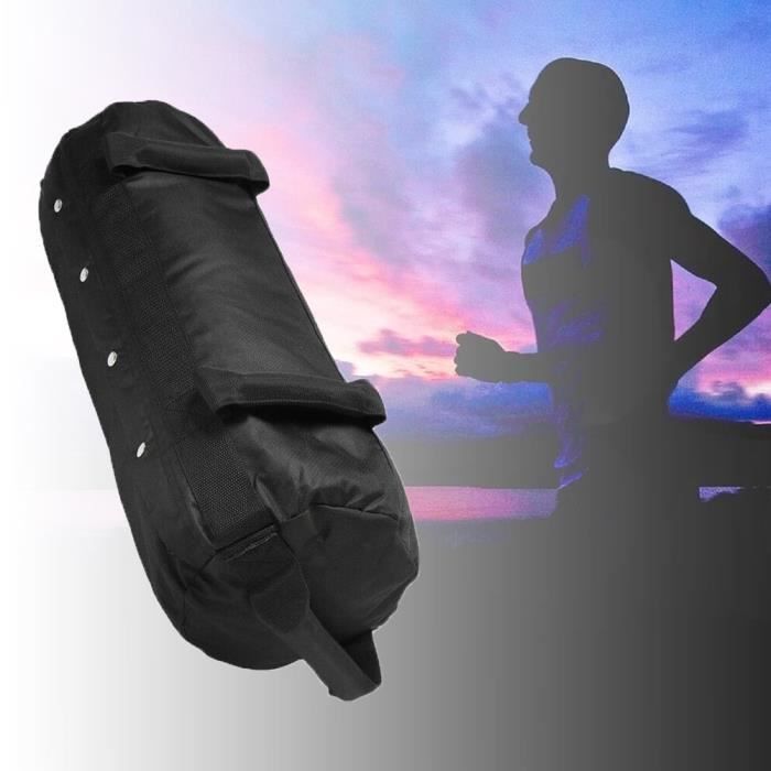 60LBS Sac de Force Sac de Sable Crossfit Sac d'Entraînement Sportif Sac de Poids MMA