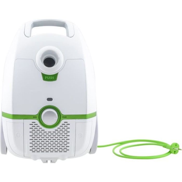 H.KOENIG AXO700 Aspirateur traineau avec sac- Blanc