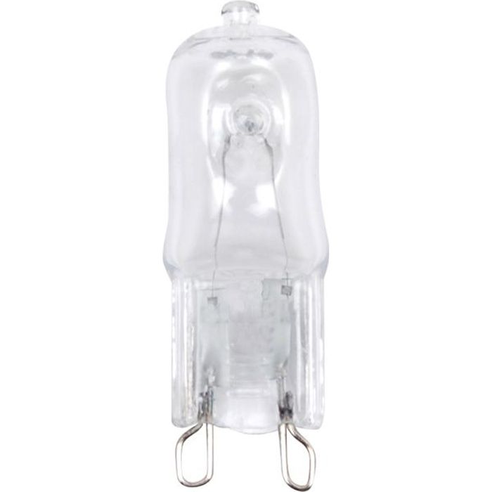 Ampoule G9 halogène basse énergie 60W (42W)