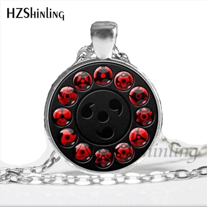 Pendentif Naruto – Mangekyō Sharingan (œil Copieur), Sans Marque