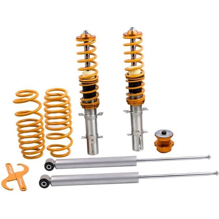 Combinés Filetés Suspension Kit for VW Bora 1J2 Golf Audi A3 8L1 Seat Leon 1M1