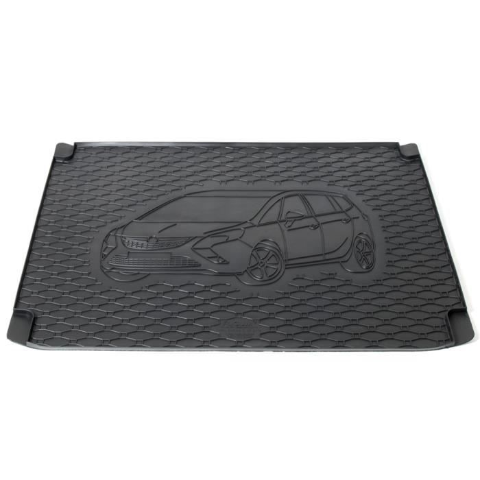Tapis de coffre en caoutchouc avec impression - Opel Zafira C 5m à partir de 2012