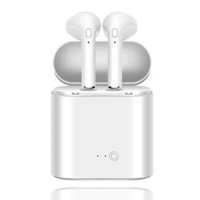 Écouteurs Bluetooth sans Fil Stéréo boite de recharge pour iPhone, iPad, Samsung, Nexus, Huawei