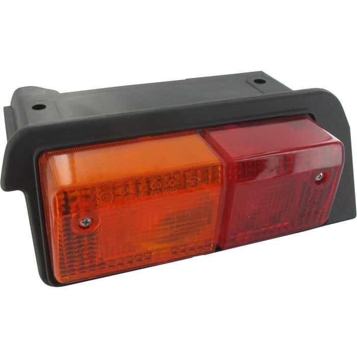 Feu arrière gauche adaptable - L: 210mm, H: 85mm