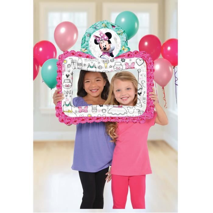 Ballon aluminium cadre Minnie Mouse