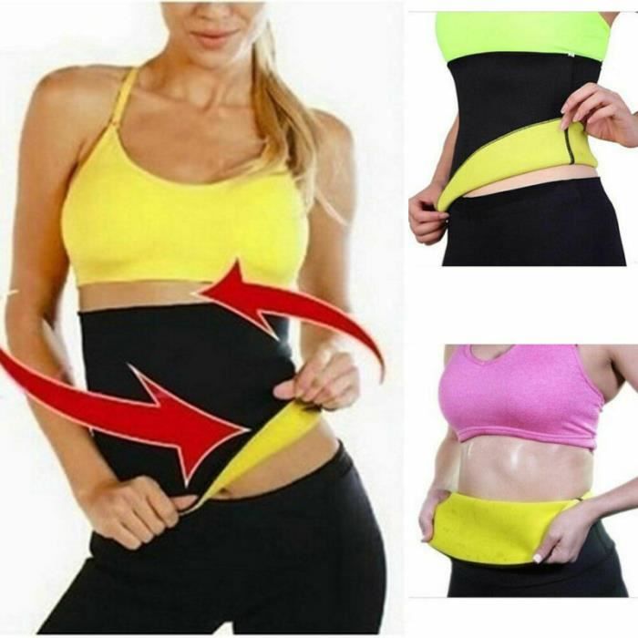 CEINTURE - BOUCLE DE CEINTURE,S 3XL Fitness gymnase Sport exercice enveloppement mince brûler graisse perte de poids corps - Type S