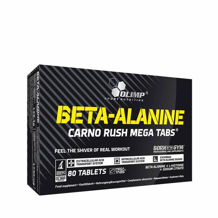 Beta-Alanine Carno Rush Mega Tabs (80 Tabs)