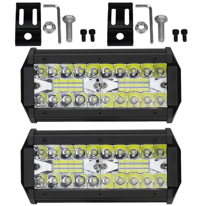 2pcs 120W 12000LM Ampoules de Voiture Super LumineUices LED Lampe CANBUS SMD CLAIRANCE gyrophare aide a la conduite - securite