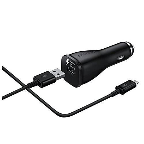 Samsung Chargeur allume-cigare rapide Noir aveccâble USB Type C