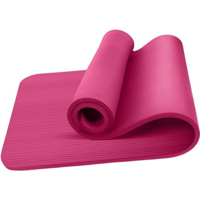 Tapis de Yoga Rose épais antidérapant pour sport fitness, gym, musculation, pilates