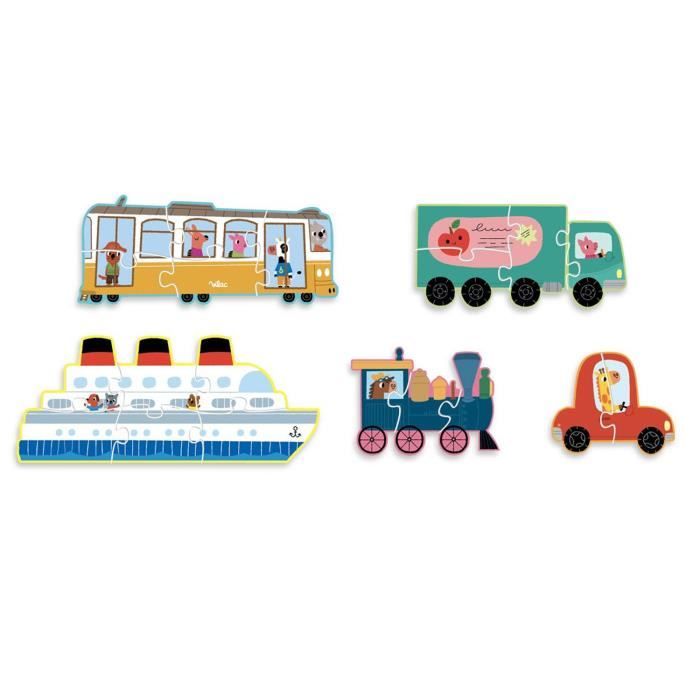 GALLIMARD Puzzle Transports