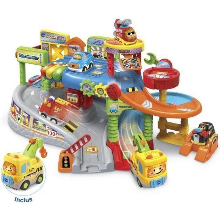 SHOT CASE - VTECH - Tut Tut Bolides - Mon Premier Garage Interactif