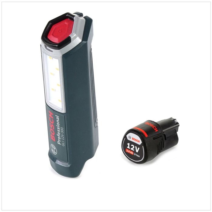 Bosch Professional GLI 12V-300 Lampe sans fil + 1x Batterie GBA 12V 2 0 Ah - sans Chargeur Bosch Professional GLI 12V-300 Lampe sans fil + 1x Batterie GBA 12V 2 0 Ah - sans Chargeur