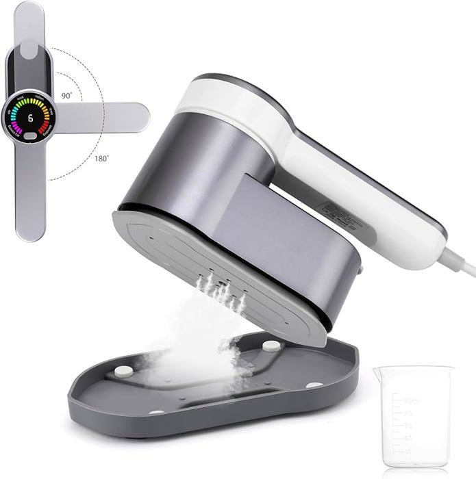 Défroisseur Vapeur NUOWEIDE 1200W - Fer Vertical Portable, 5s Chauffe, écran LED - Repassage Sec Et Vapeur