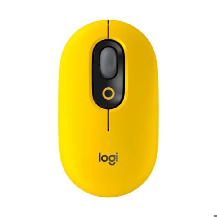 Gaming Logitech POP MOUSE jaune 4000dpi