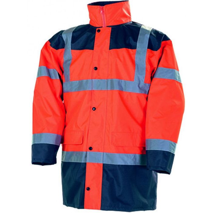 Parka de travail Haute visibilité Orange 4 en 1 SINGER - T.XXL - PIAMO05