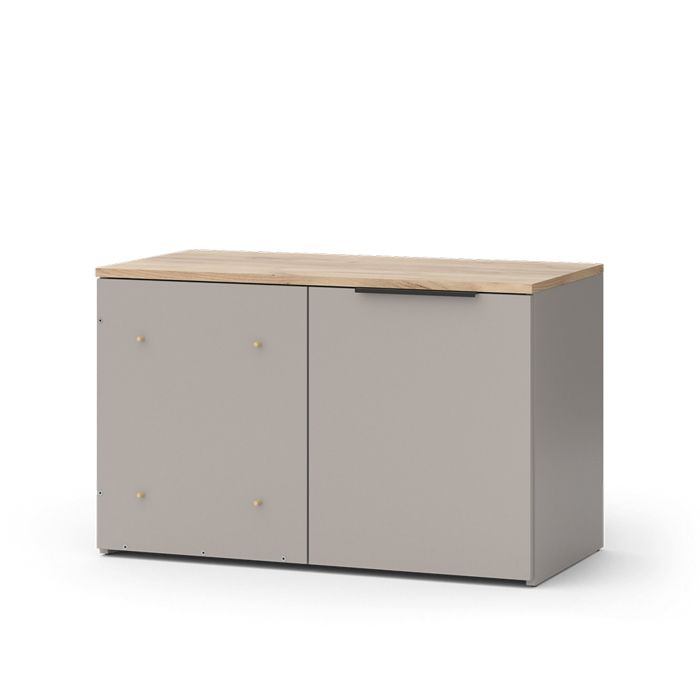 Vicco Commode Wido, Grège, 80x50cm avec 1 compartiment fermé | Leroy Merlin