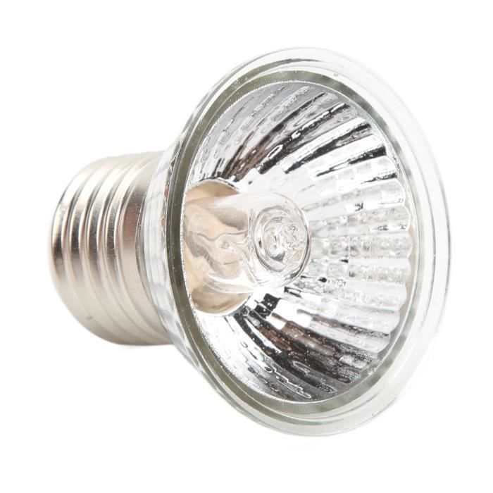 Ampoule chauffante - DQ France - 25W - UVB - Économie dénergie - Reptiles