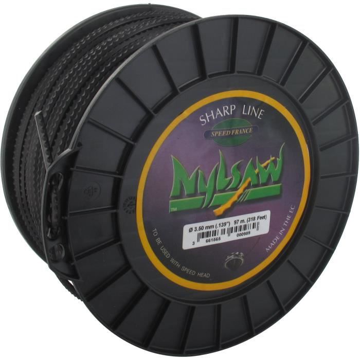 Bobine fil nylon NYLSAW - Longueur 97 m Ø 350 mm
